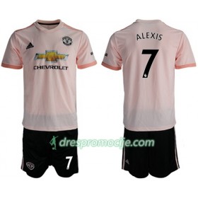 Manchester United Dres Alexis 7 Dječji Gostujući 2018/19 Kratkih Rukava